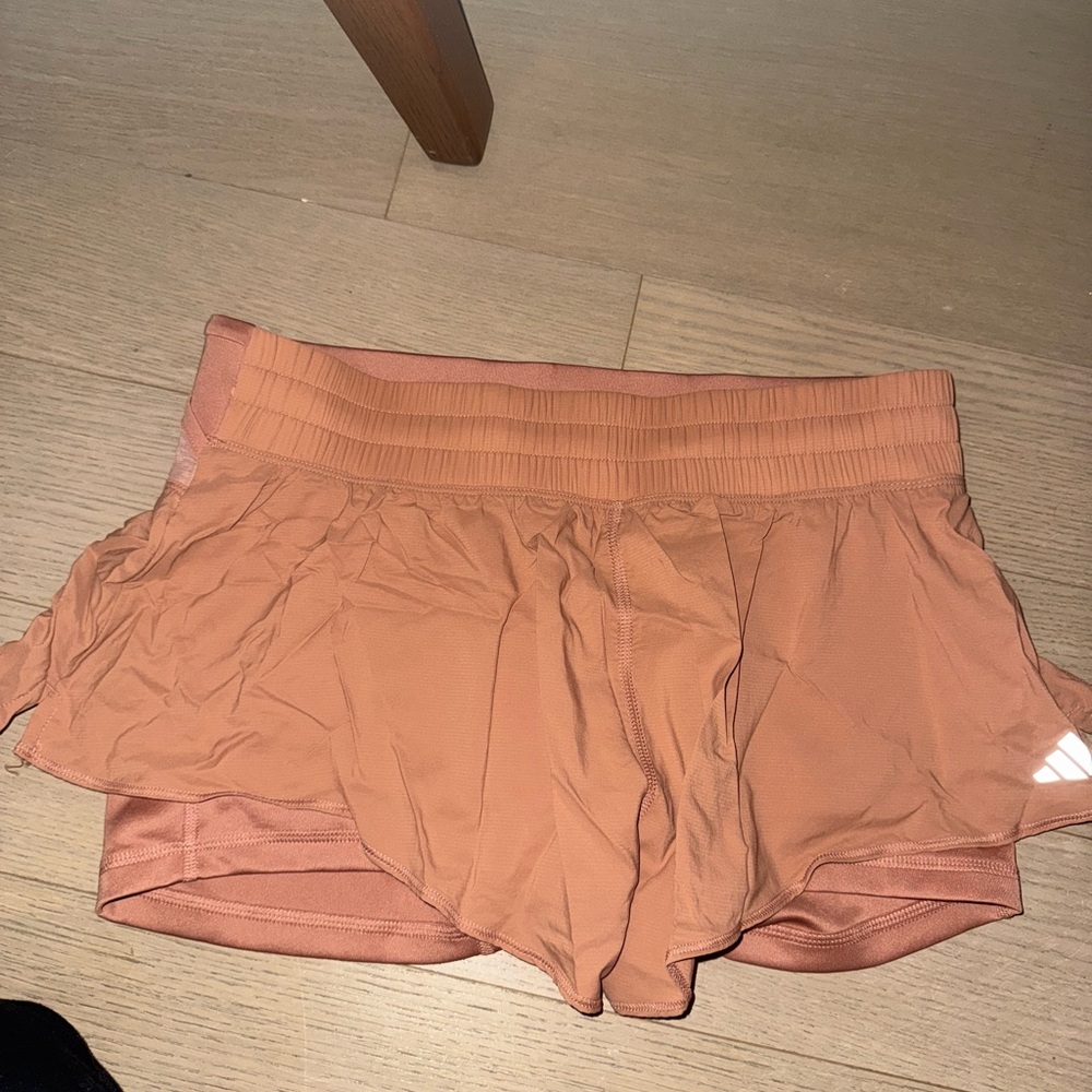 adidas Women's Athletic Shorts in Orange
